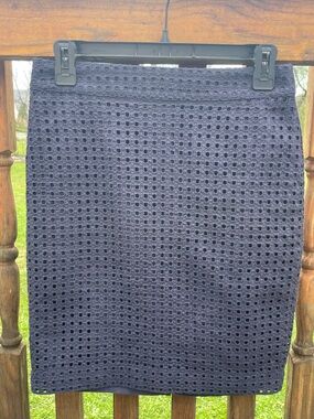 LOFT Eyelet Pencil Skirt 2P